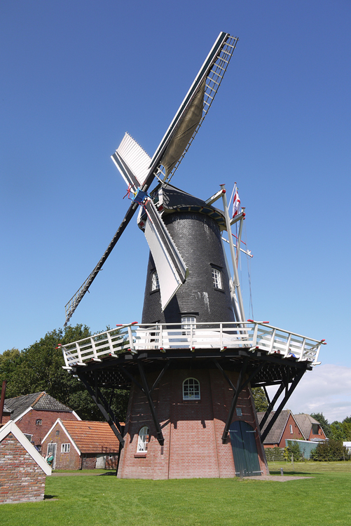 Foto van De Eendracht, Gieterveen, Matthieu Hoogduin (28-8-2010). | Database Nederlandse molens