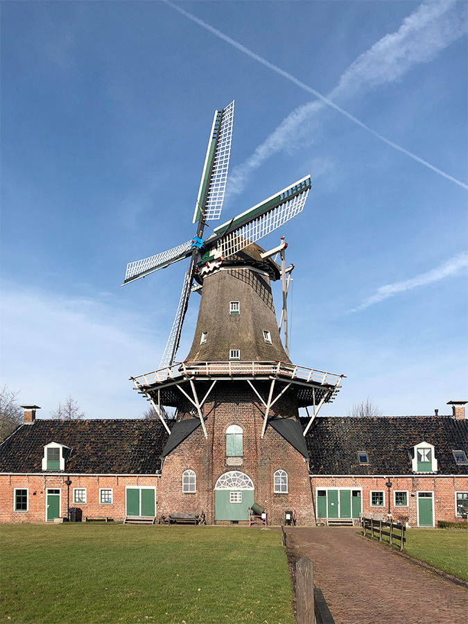 Foto van Woldzigt, Roderwolde, Sander Boom (21-2-2021) | Database Nederlandse molens