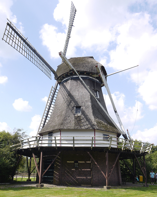Foto van De Berk, Barger-Compascuum, Matthieu Hoogduin (16-8-2012). | Database Nederlandse molens