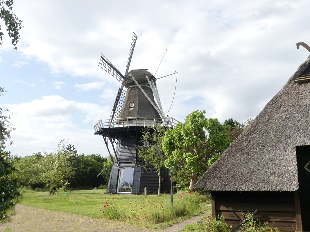 Foto 4 van (stellingmolen), Vledder, Piet Glasbergen (8-6-2019