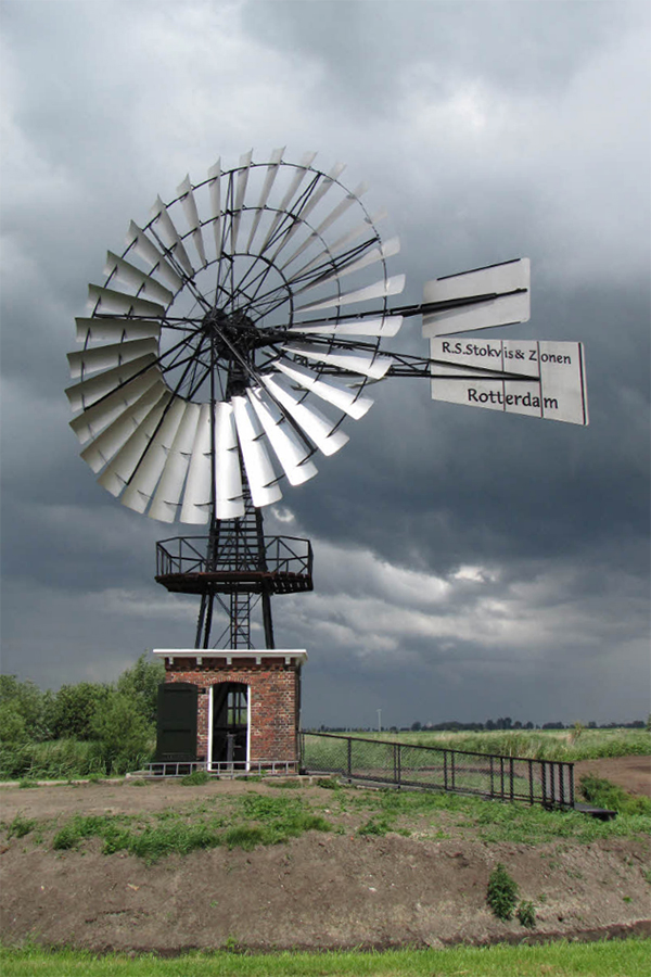 Foto van Waterschap de Twee Provinciën, De Lauwers, Gerkesklooster / Gerkeskleaster, Gijs van Reeuwijk, 8-7-2011 | Database Nederlandse windmotoren