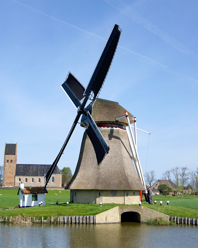 Foto van De Victor, Wânswert (Wanswerd), Stefan Teeling (12-4-2014) | Database Nederlandse molens
