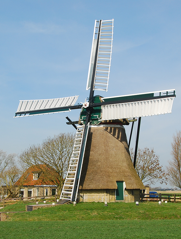 Foto van Pankoekster Mole, Witmarsum, Harmannus Noot (26-3-2016) | Database Nederlandse molens