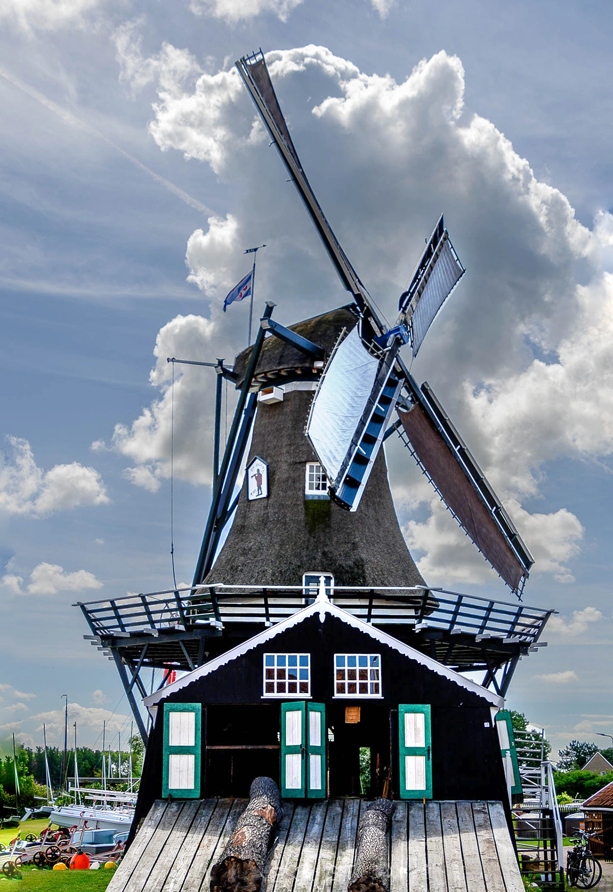 Foto van De Jager, Woudsend, Hanneke Stoof (6-8-2022) | Database Nederlandse molens