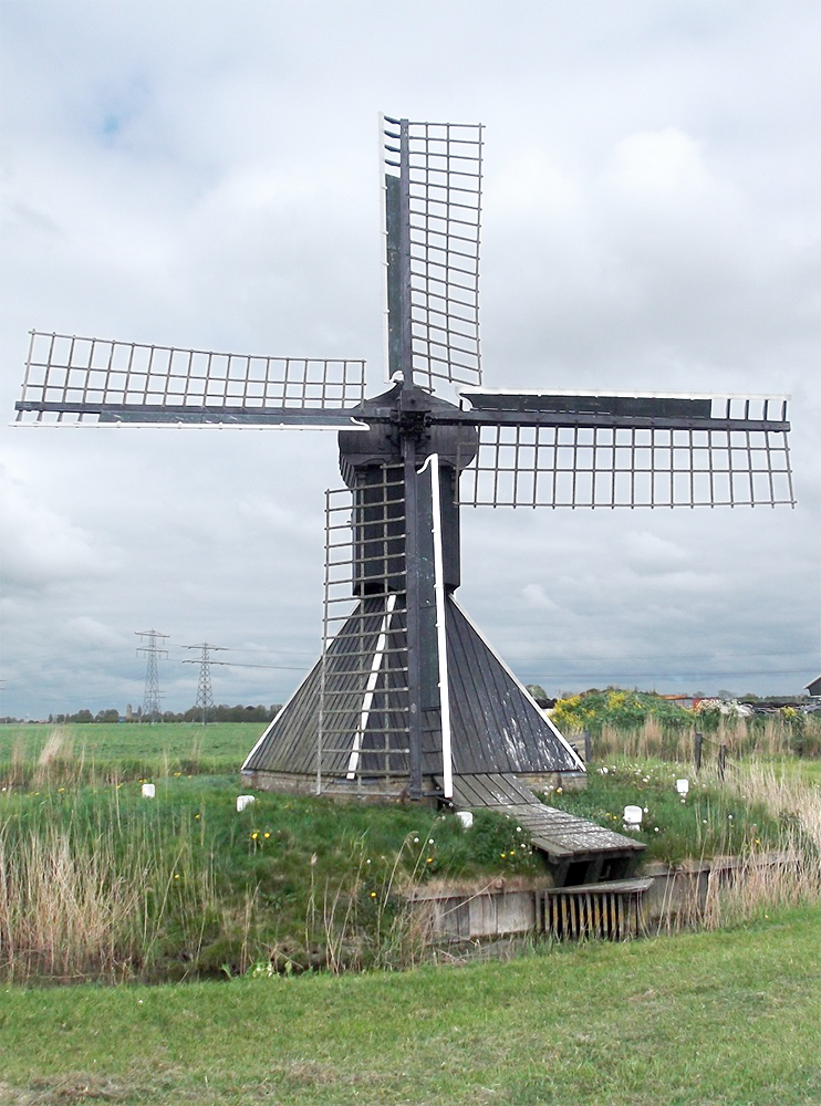 Foto van De (Greate) Klaver, Bolsward, Wilco Zeemans (14-5-2015). | Database Nederlandse molens