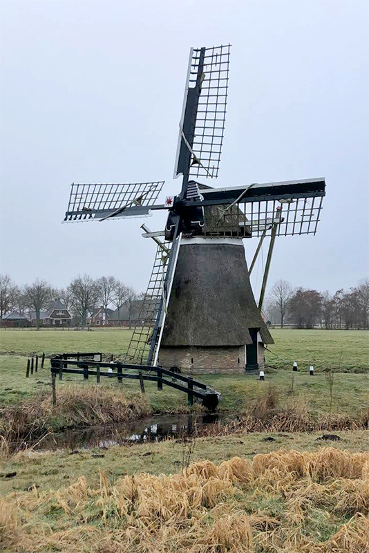 Foto van De Mûnts, Buitenpost, J.S. Huijser (27-2-2021) | Database Nederlandse molens