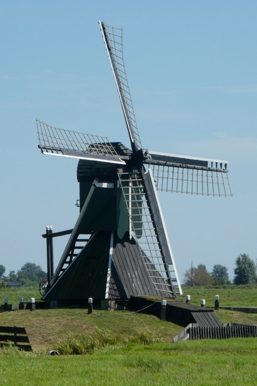 Foto van De Bird / Koopmansmolen, Grou (Grouw), Dick Bunskoeke (6-8-2020) | Database Nederlandse molens
