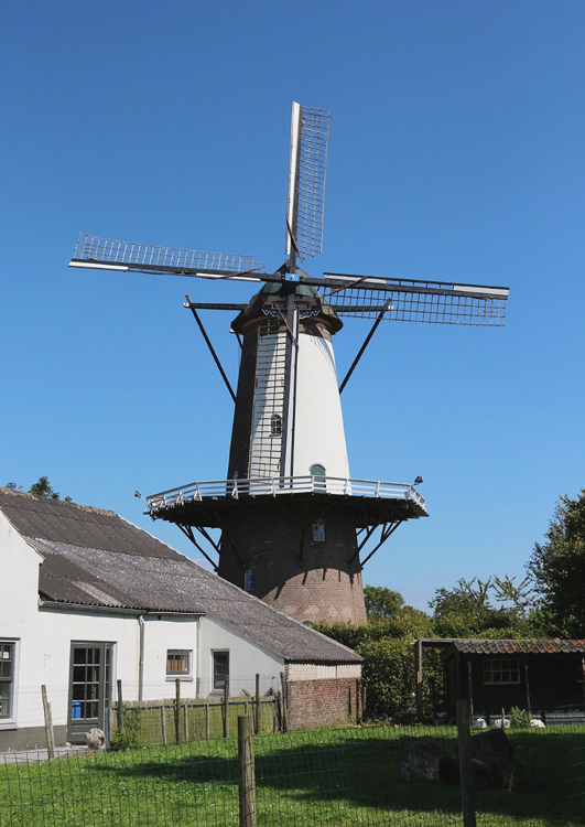 Foto van Op Hoop Van Beter, Ingen, Theo van Hest (25-8-2014) | Database Nederlandse molens