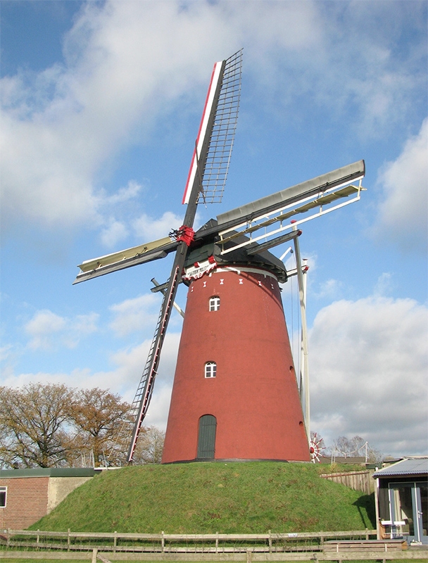 Foto van Wenninkmolen, Lintelo, Piet Glasbergen (4-12-2015) | Database Nederlandse molens