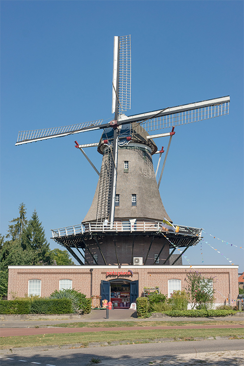 Foto van Sint Annamolen, Nijmegen, Marcel van Nies (8-9-2016) | Database Nederlandse molens