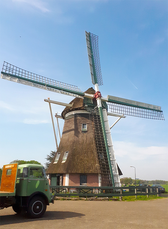 Foto van (grondzeiler), Wenum, Tony Hop (22-4-2019) | Database Nederlandse molens