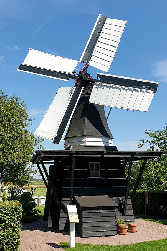 Foto van De David, Warffum, Jeffrey Cusiël (6-8-2020) | Database Nederlandse molens