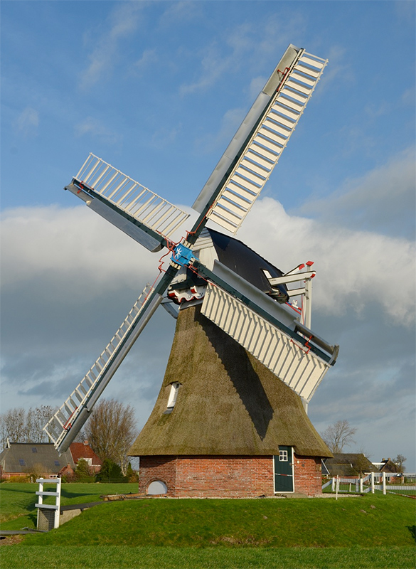 Foto van De Eolus, Den Ham, Rob Hoving (6-12-2015) | Database Nederlandse molens