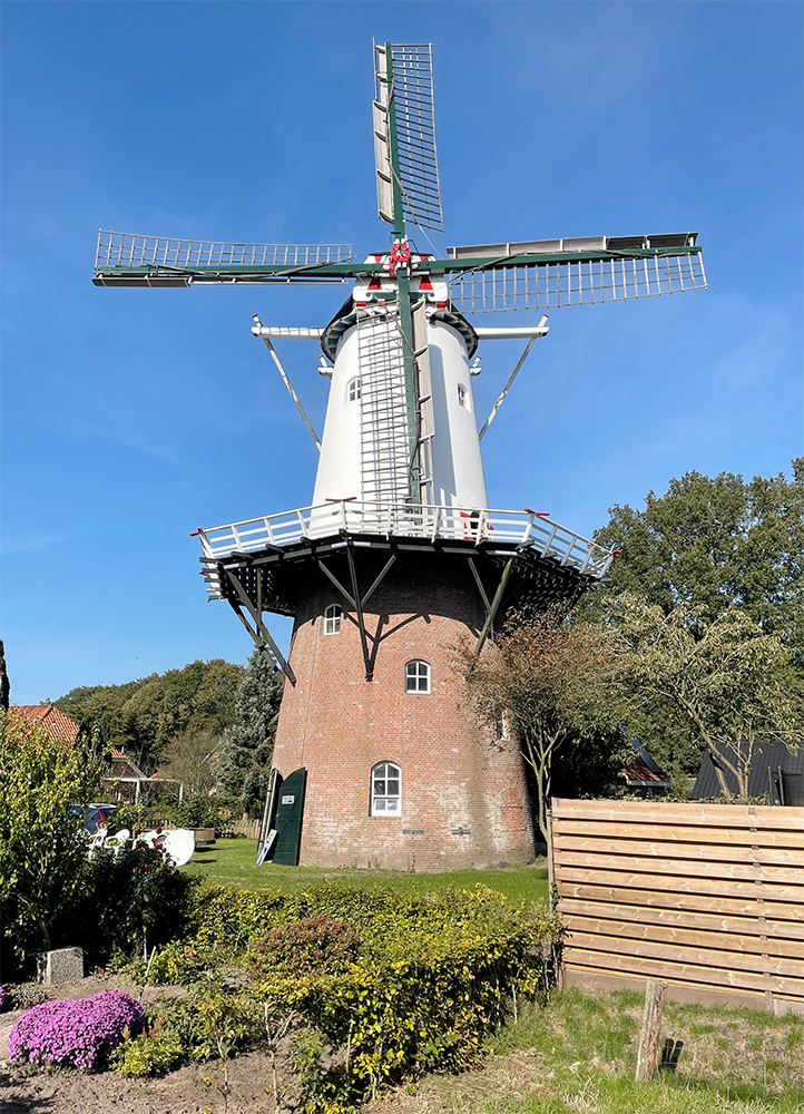 Foto van Veldkamps Meul'n, Bellingwolde, Sebastian Boer (7-2021) | Database Nederlandse molens