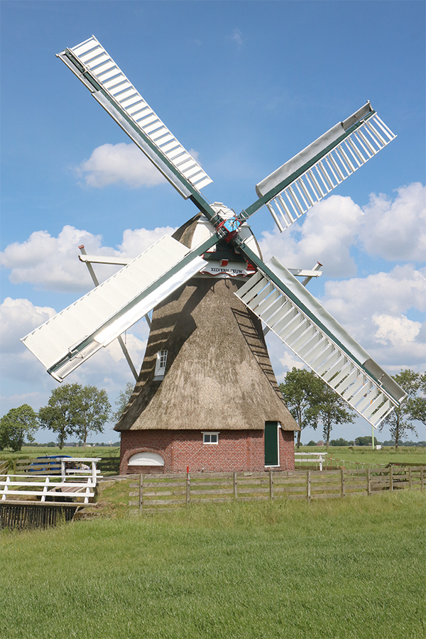 Foto van De Zilvermeeuw, Onderdendam, Ronald Bakker (9-6-2019) | Database Nederlandse molens