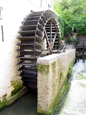 Foto van Leeuwenmolen, Maastricht, Harmannus Noot (juli 2005). | Database Nederlandse molens