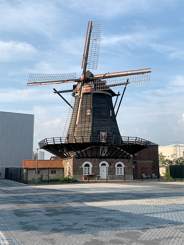 Foto van (stellingmolen), Katwijk-Linden, Fred Verheul (6-8-2021) | Database Nederlandse molens