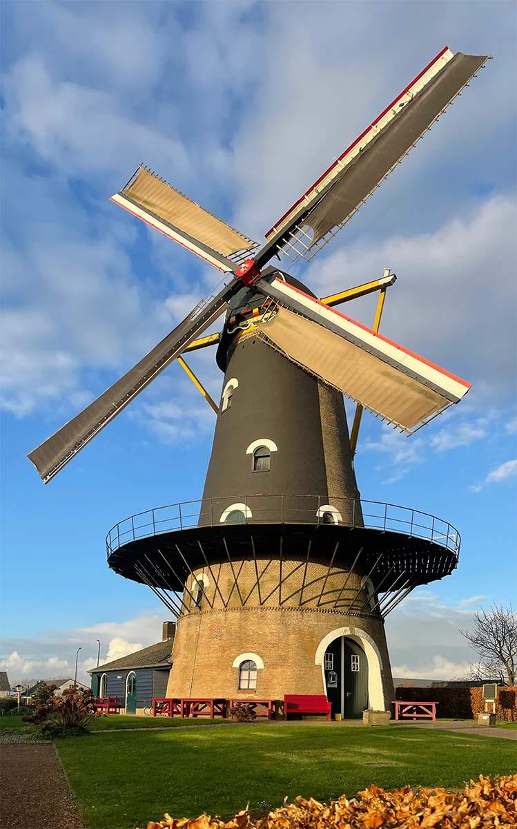 Foto van Onvermoeid / Kerkhovense Molen, Oisterwijk, Ruud van Beers (6-1–2022) | Database Nederlandse molens