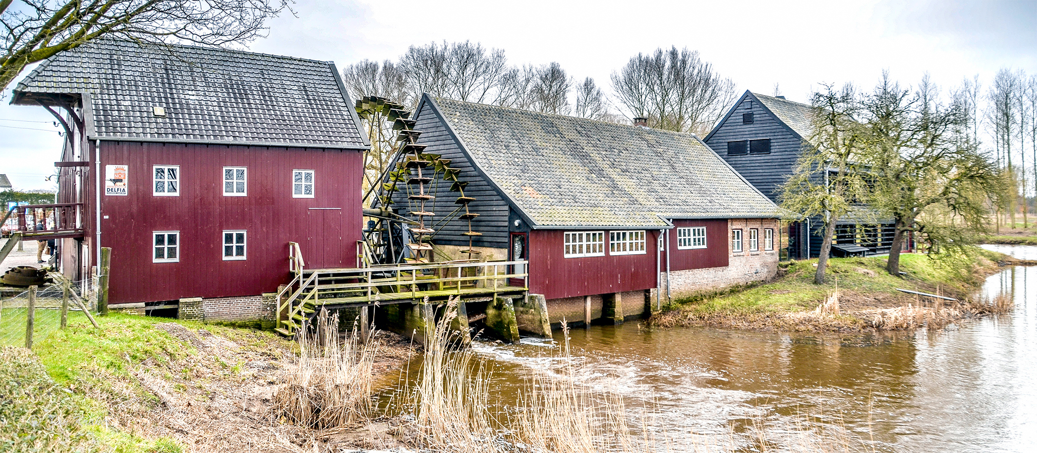 Foto van Opwettense Watermolen, Opwetten, Jan Kraker (1-3-2013) | Database Nederlandse molens