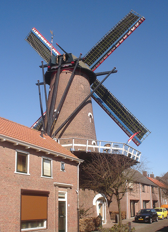 Foto van Fleur, Zevenbergen, Marcel Stroo (25-3-2012). | Database Nederlandse molens