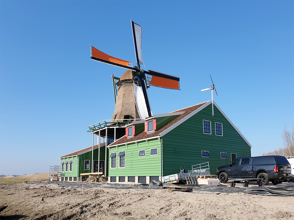 Foto van De Veldmuis, Westzaan, Remco Jonker (26-2-2021) | Database Nederlandse molens