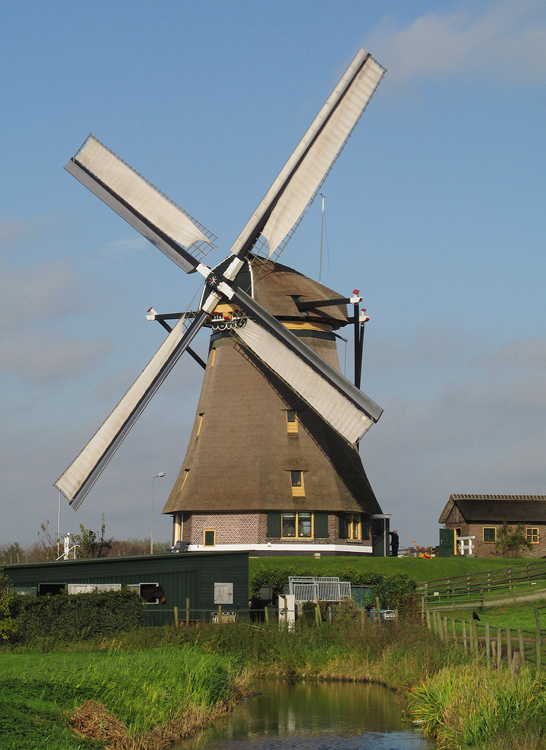 Foto van Stommeermolen, Aalsmeer, Piet Glasbergen (8-11-2014) | Database Nederlandse molens