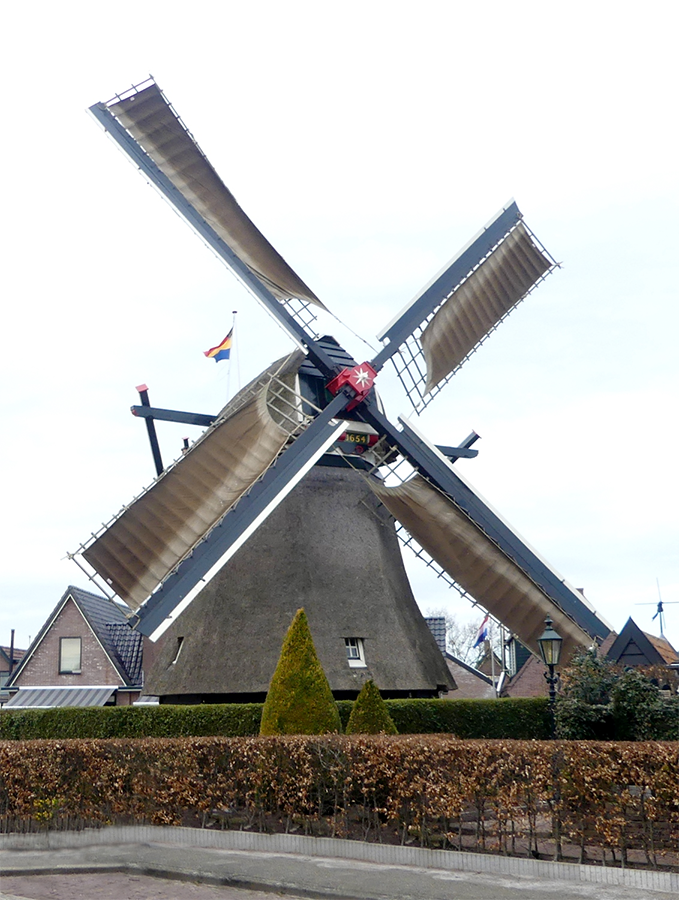 Foto van De Hoop, Den Oever, Piet Glasbergen (16-3-2022) | Database Nederlandse molens
