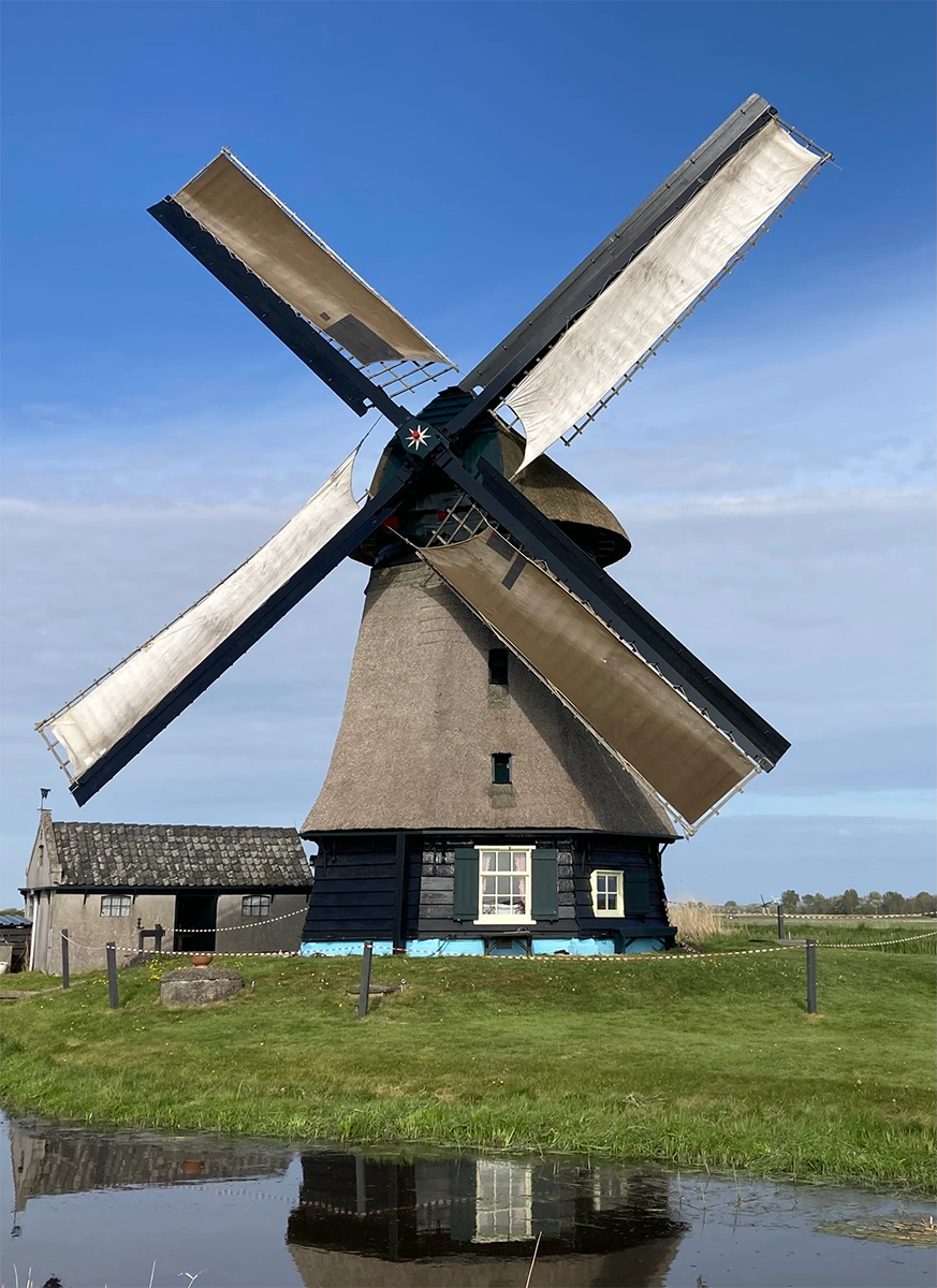 Foto van Wimmenumer molen, Egmond aan den Hoef, Stan Baltus (4-5-2022) | Database Nederlandse molens