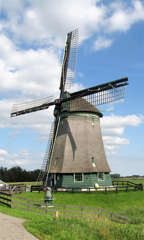 Foto van Obdammermolen, Obdam, Piet Glasbergen (9-9-2015) | Database Nederlandse molens