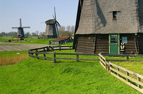 Ondermolen D (Museummolen), Schermerhorn, Jeroen van Daal (22-4-2005). | Database Nederlandse molens