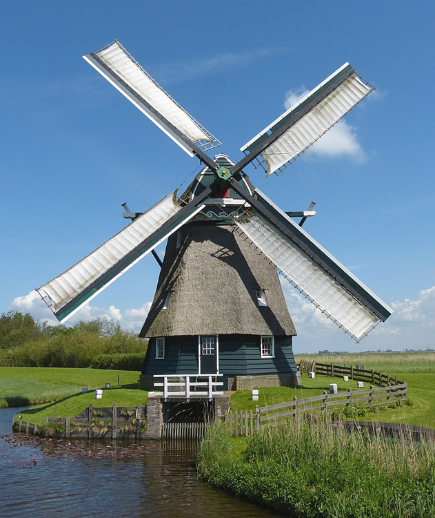 Foto van Dorregeester molen, Uitgeest, Willem Jans (13-5-2012). | Database Nederlandse molens