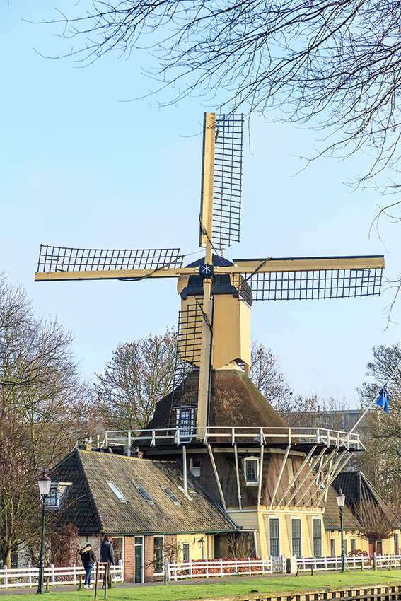Foto van 't Haantje, Weesp, Frank Hendriks (7-1-2020) | Database Nederlandse molens