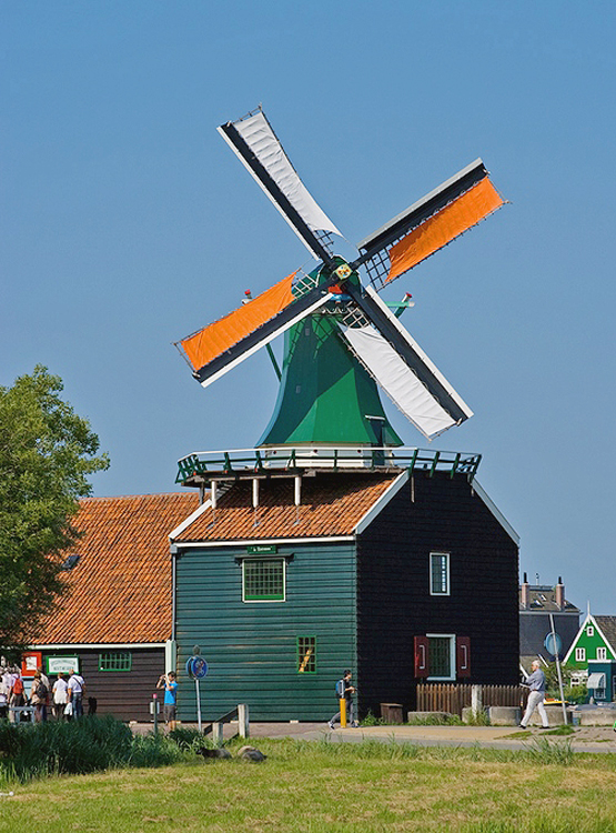 Foto van De Huisman, Zaandam, Irmo Snoek (7-7-2013). | Database Nederlandse molens