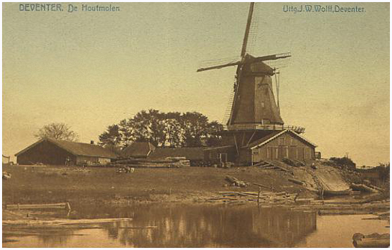 Bolwerksmolen, , Foto: n.b. (verzameling Rob Pols). | Database Nederlandse molens