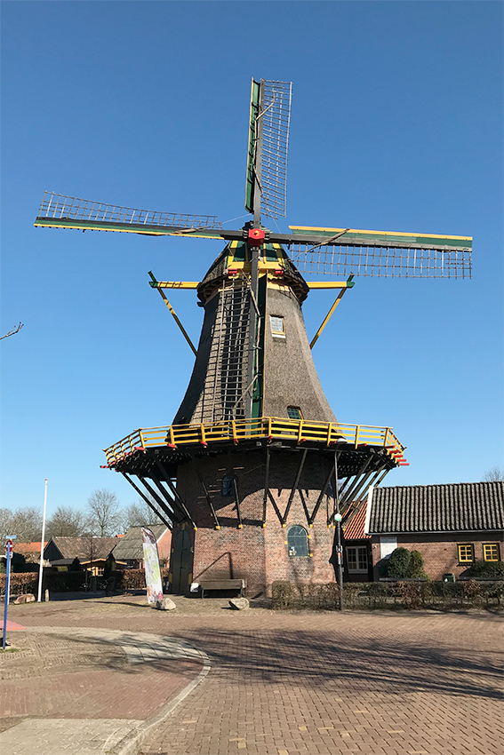 Foto van De Hoop / Molen van Buursink, Markelo, Arie-Willem van der Wal (27-2-2019) | Database Nederlandse molens