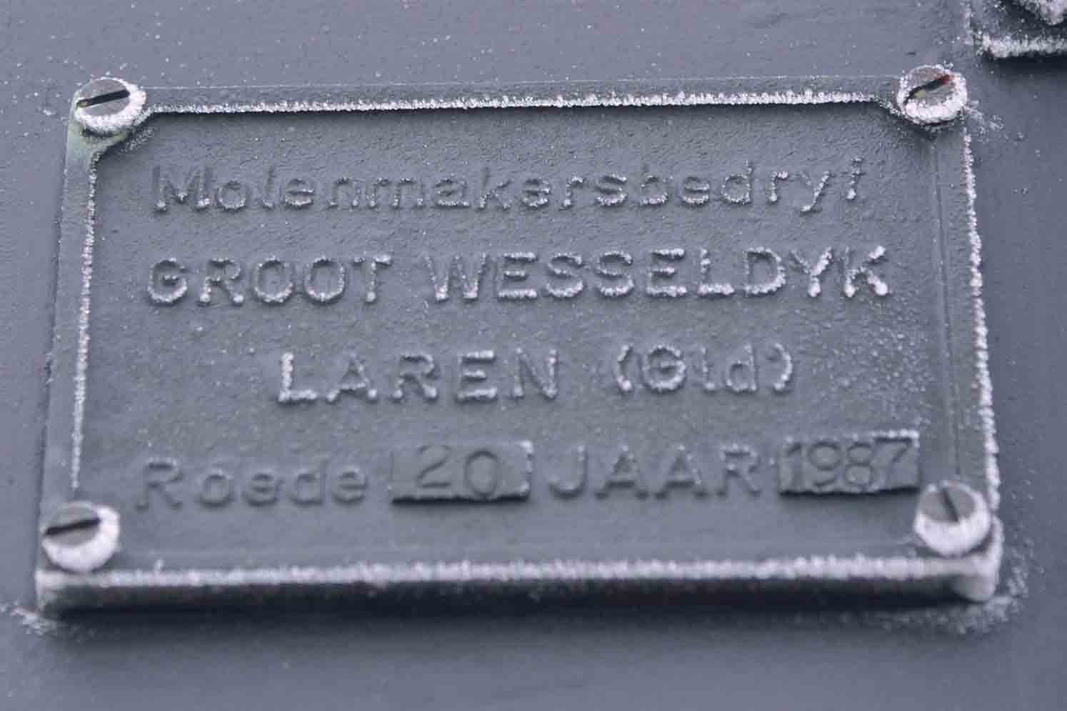 Roede Groot Wesseldijk, nummer 0020