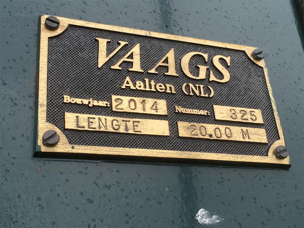 Roede Vaags, nummer 325