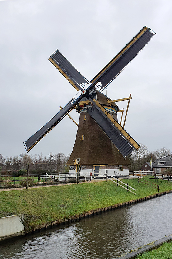 Foto van Westbroekse Molen, Oud-Zuilen, Pieter Zuijkerbuijk (15-1-2020) | Database Nederlandse molens