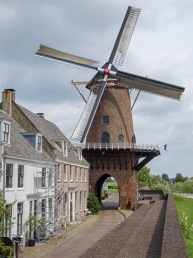 Foto van Rijn en Lek, Wijk bij Duurstede,  Louis Maas (6-8-2019) | Database Nederlandse molens