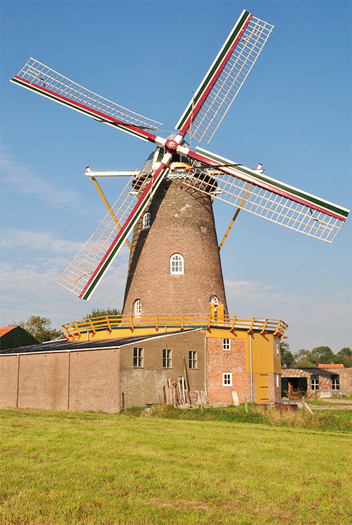 Foto van De Graanhalm, Gapinge, Kees Kammeraat (3-10-2015) | Database Nederlandse molens