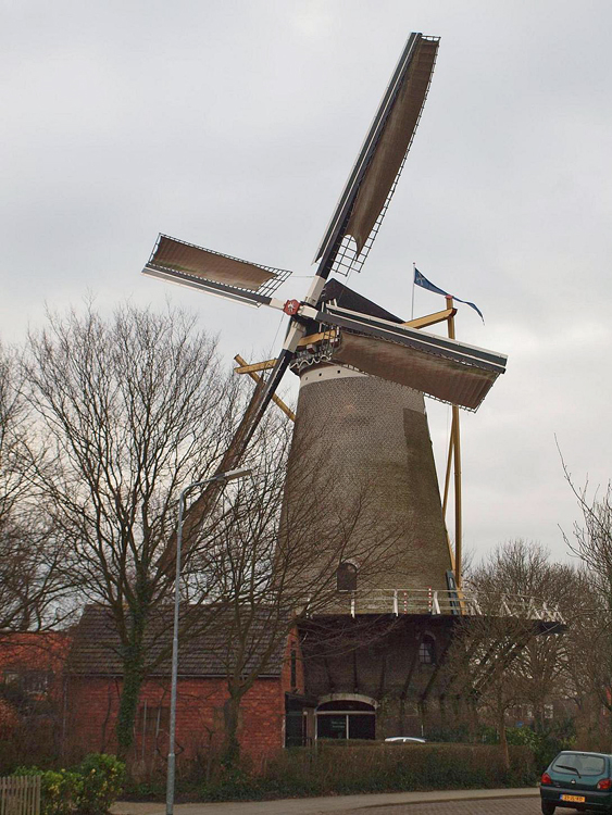 Foto van Ons Genoegen, Middelburg, Jeroen van Dijke (30-1-2014). | Database Nederlandse molens