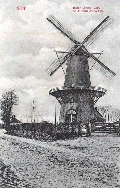 De Brak, , Nog een oude foto.  Foto n.n. (verzameling Jelle van Daalen). | Database Nederlandse molens