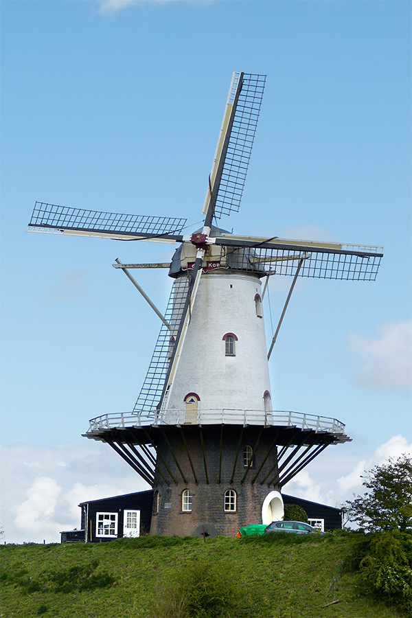 Foto van De Koe, Veere, Thije Jansen (2-5-2021) | Database Nederlandse molens