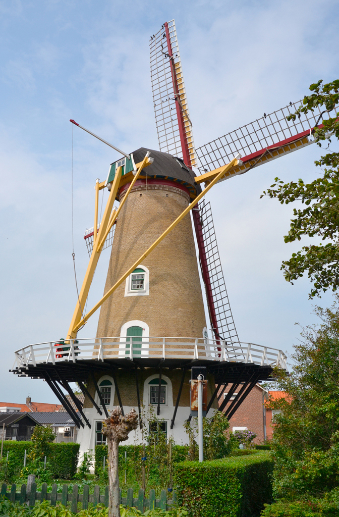Foto van De Noorman, Westkapelle, Rob Pols (14-8-2015) | Database Nederlandse molens