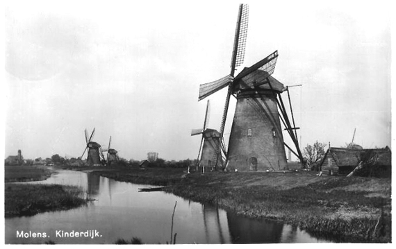 Nederwaard Molen No.4, , Foto: n.b. (verzameling Rob Pols). | Database Nederlandse molens