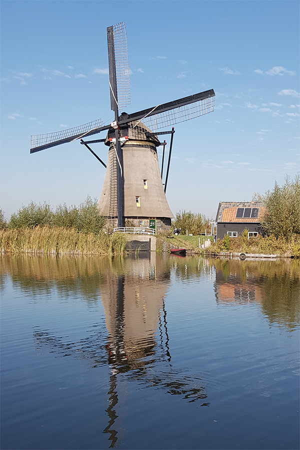 Foto van Overwaard Molen No.6, Kinderdijk, Pieter Zuijkerbuijk (16-10-2018) | Database Nederlandse molens
