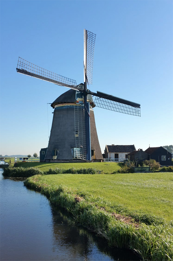 Foto van Hondsdijkse Molen, Koudekerk aan den Rijn, Pieter Zuijkerbuijk (27-9-2018) | Database Nederlandse molens