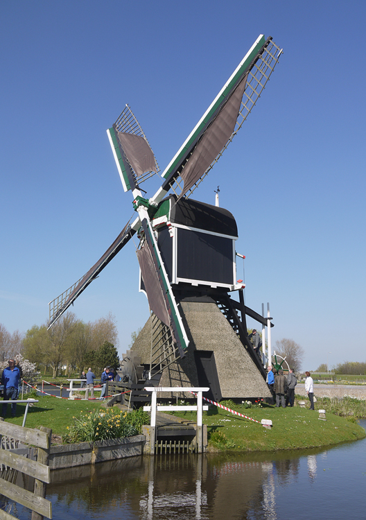 Foto van Hoogewegse Molen, Noordwijk, Matthieu Hoogduin (5-4-2014) | Database Nederlandse molens