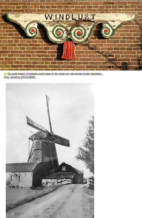 Windlust, , Foto uit het archief van Rob Pols. | Database Nederlandse molens