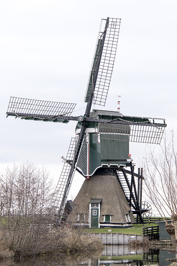 Foto van Oukoopse Molen, Oukoop (Reeuwijk), Frank Hendriks (6-1-2019) | Database Nederlandse molens
